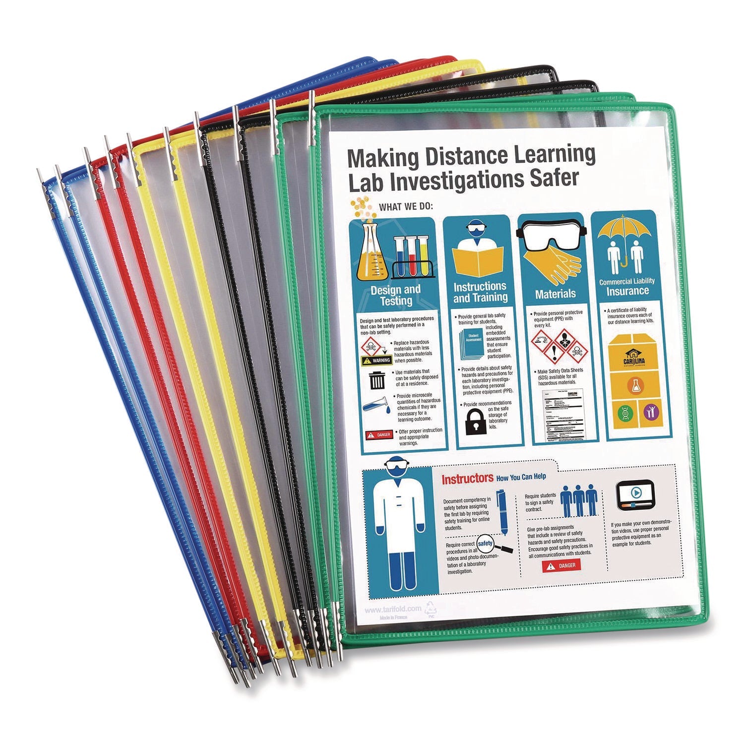 djois-r-by-tarifold-antimicrobial-pivoting-pockets-1-section-assorted-colors-10-pack-tfipa090_1